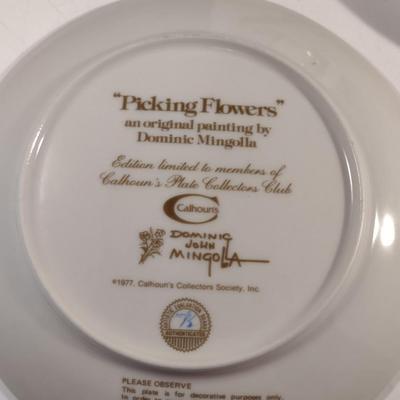 Collectible Decorative Plates- Three Pieces
