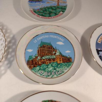 Decorative Souvenir Plates- Five Pieces