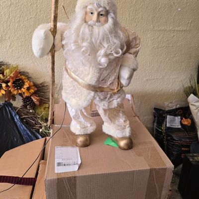 White santa