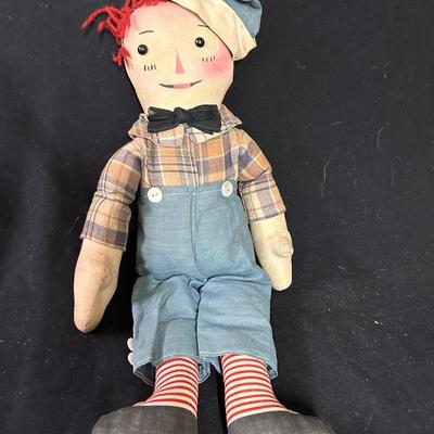 Vintage Volland Raggedy Andy doll