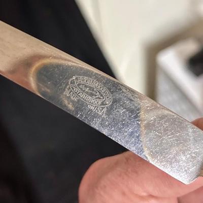 6 celluloid handle knives