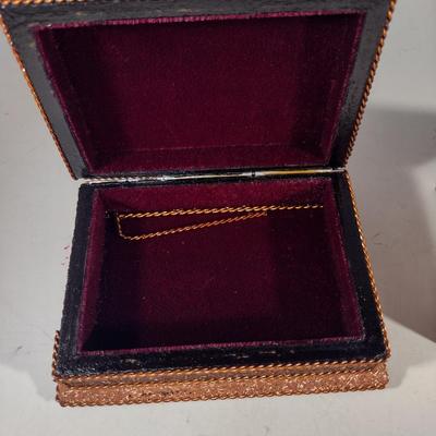 Collection of Small Storage Boxes- Four Pieces