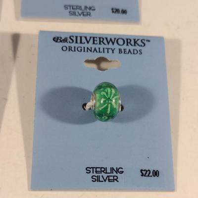 Collection of Silverworks Originality Beads- Sterling Silver