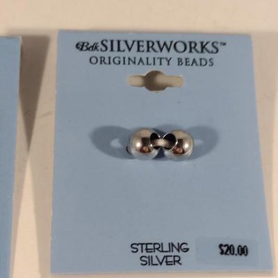 Collection of Silverworks Originality Beads- Sterling Silver