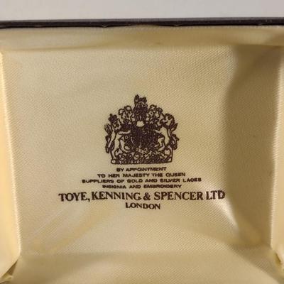 Limited Edition Toye Kenning & Spencer English Enamel Hinged Box- Bahamian Wild Orchid- Number 119/200- Approx 2 1/4" Wide