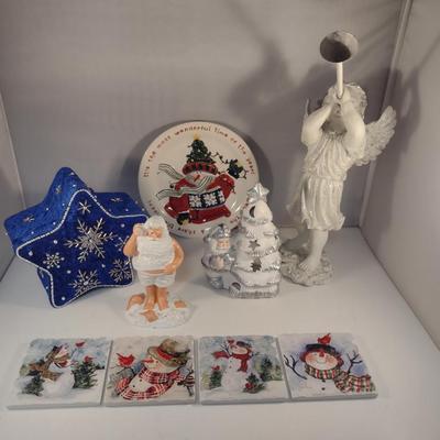 Collection of Winter Theme Home Decor