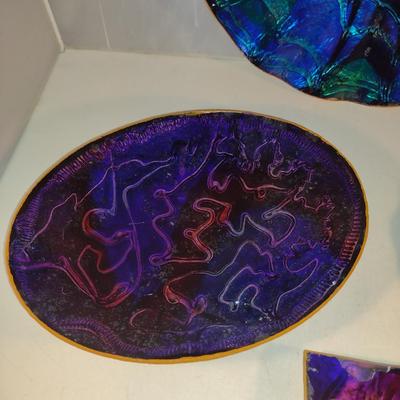 Colorful Bowls and Plates for Wall Hanging