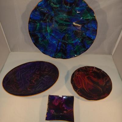 Colorful Bowls and Plates for Wall Hanging