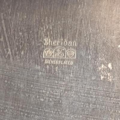 Sheridan Large Silver Plated Serving Tray