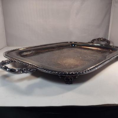 Sheridan Large Silver Plated Serving Tray