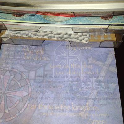 Collection of Scrapbook Pages with Organizer- Nice Selection