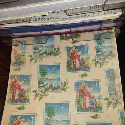 Collection of Scrapbook Pages with Organizer- Nice Selection