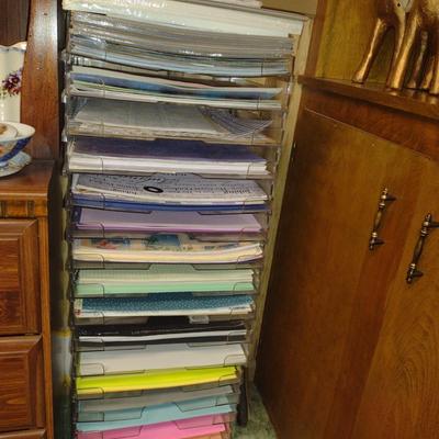Collection of Scrapbook Pages with Organizer- Nice Selection