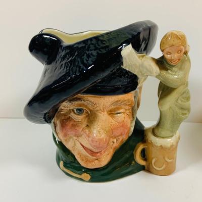 LOT 5: Collection of Royal Dolton Toby Jugs and Dickens’ Pickwick Papers Pitcher