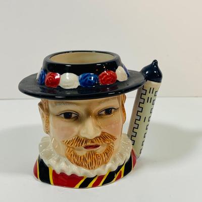 LOT 8: Collection of Toby Jugs and Mugs by Royal Doulton and Others`````