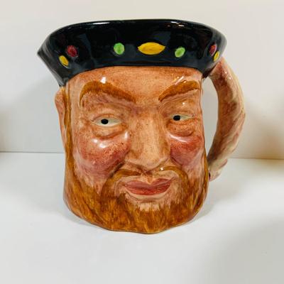 LOT 8: Collection of Toby Jugs and Mugs by Royal Doulton and Others`````