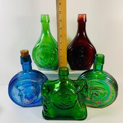 LOT 18: Assortment of Wheaton Glass Bottles