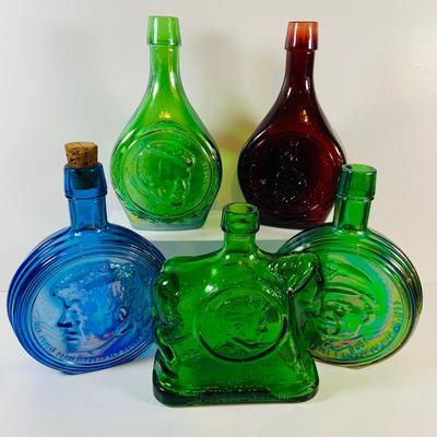 LOT 18: Assortment of Wheaton Glass Bottles