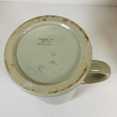 LOT 19: Collection of German Beer Steins and Mugs -Glass and Ceramic