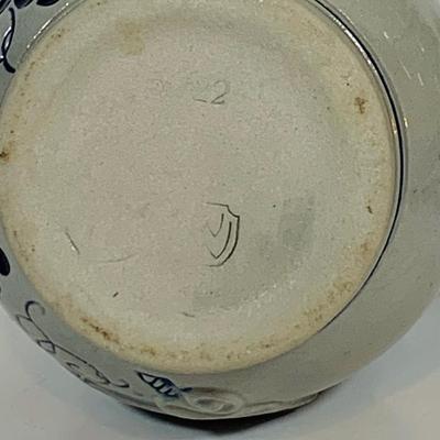 LOT 21: Assortment of Ceramic Mugs, Steins, and Bottles Featuring a Blue Delft Heineken Mug