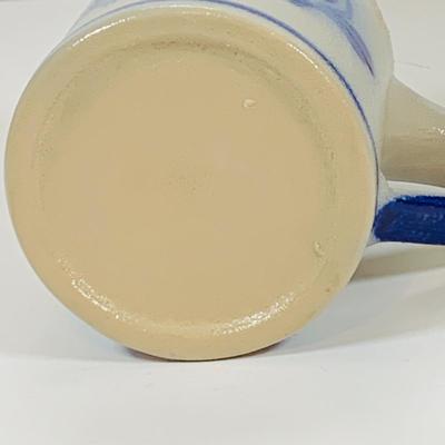 LOT 21: Assortment of Ceramic Mugs, Steins, and Bottles Featuring a Blue Delft Heineken Mug