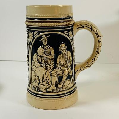 LOT22: Collection of German Ceramic Beer Steins