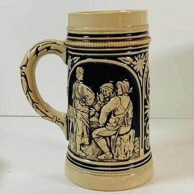 LOT22: Collection of German Ceramic Beer Steins