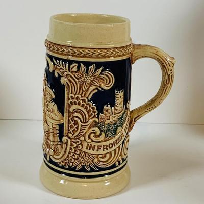 LOT22: Collection of German Ceramic Beer Steins
