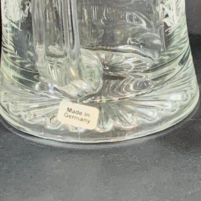 LOT 23: Cut Crystal/Glass Beer Steins