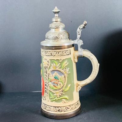 LOT 24: Assortment of German Beer Steins and Mugs
