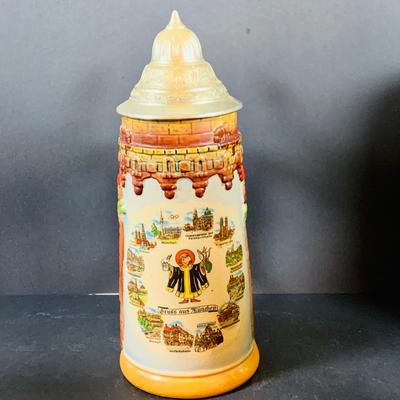 LOT 24: Assortment of German Beer Steins and Mugs