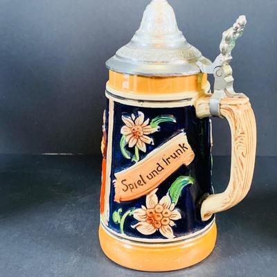 LOT 24: Assortment of German Beer Steins and Mugs