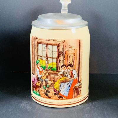 LOT 24: Assortment of German Beer Steins and Mugs