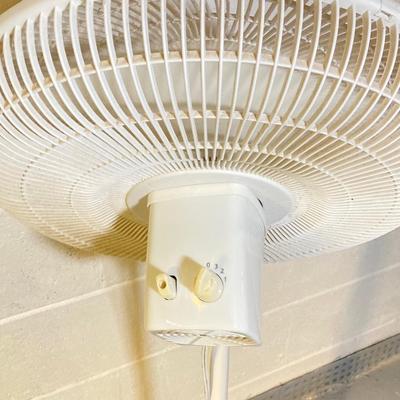 LOT 58: Floor Lamp, Tower Fan / Heater and Stand Fan