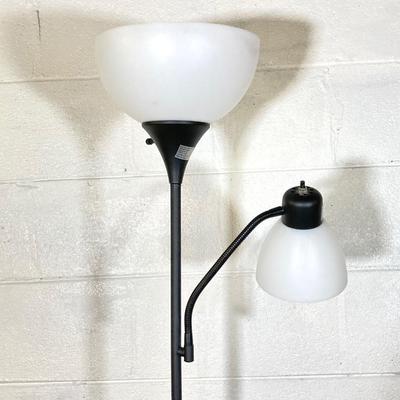 LOT 58: Floor Lamp, Tower Fan / Heater and Stand Fan