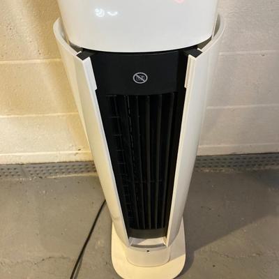LOT 58: Floor Lamp, Tower Fan / Heater and Stand Fan