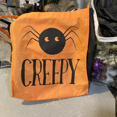 LOT 64: Large Collection of Halloween Decorations - Inflatables, Props and Much More