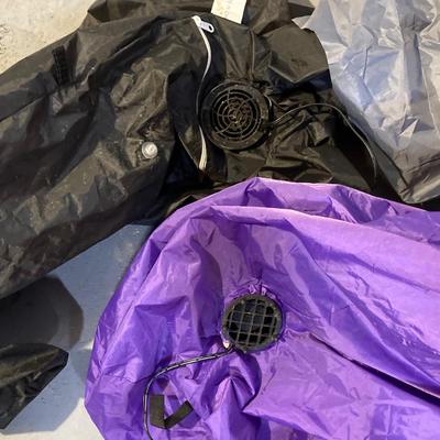 LOT 64: Large Collection of Halloween Decorations - Inflatables, Props and Much More