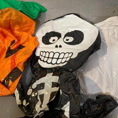 LOT 64: Large Collection of Halloween Decorations - Inflatables, Props and Much More