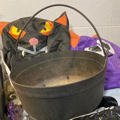 LOT 64: Large Collection of Halloween Decorations - Inflatables, Props and Much More