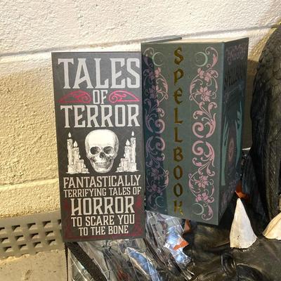 LOT 64: Large Collection of Halloween Decorations - Inflatables, Props and Much More