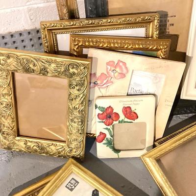 LOT 66: Collection of Art and Picture Frames