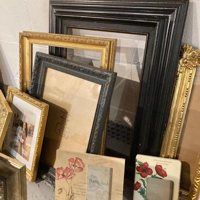 LOT 66: Collection of Art and Picture Frames