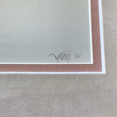 LOT 68: Work of Art “At the Dance” by Cherokee Artist Donald Vann with Certificate of Authenticity