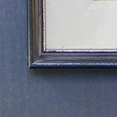 LOT 69: Framed and Signed Wall Hanging by Artist - “Art Show - Marathon Fla”