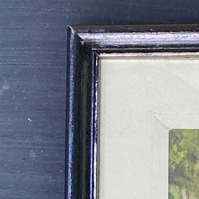 LOT 69: Framed and Signed Wall Hanging by Artist - “Art Show - Marathon Fla”