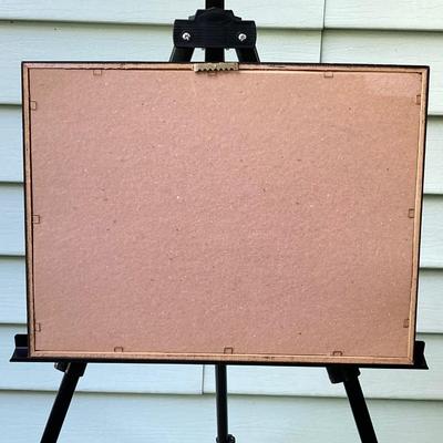 LOT 69: Framed and Signed Wall Hanging by Artist - “Art Show - Marathon Fla”