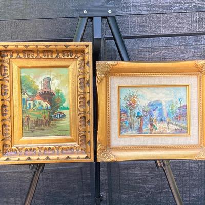 LOT 71: Oil Painting Collection - Signed and Numbered by Artists