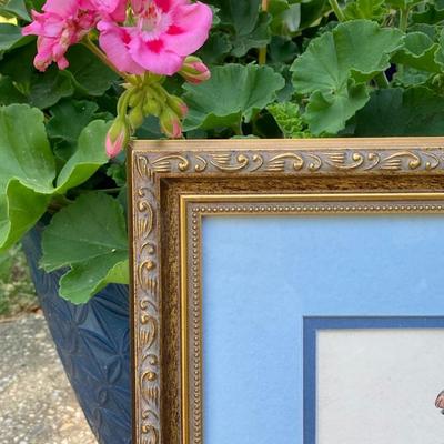 LOT 72: Pair of Signed Works of Art by Artist Maja