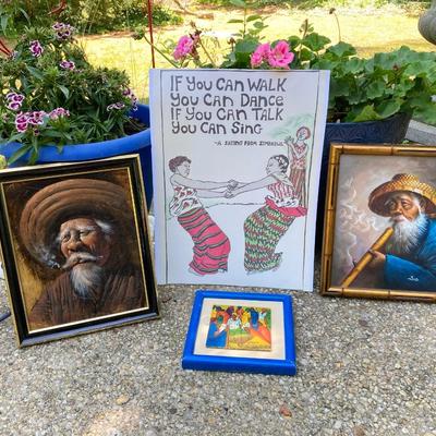 LOT 73: Collection of Art - Signed Oil Paintings and More